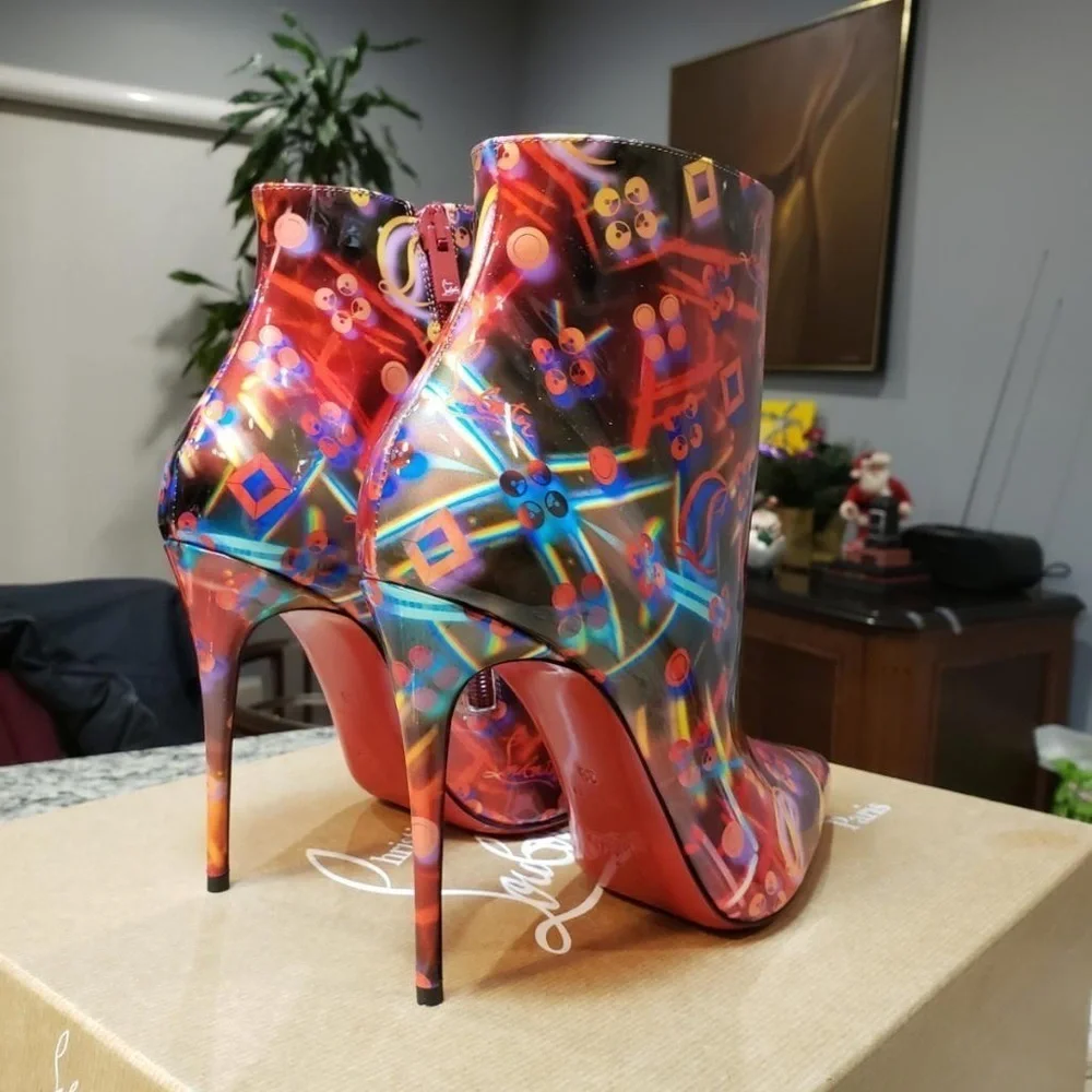 New Christian Louboutin So Kate 100mm Booty size 38